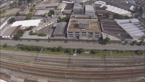 WCGW Parachuting from not so high rise on to railway restricted area