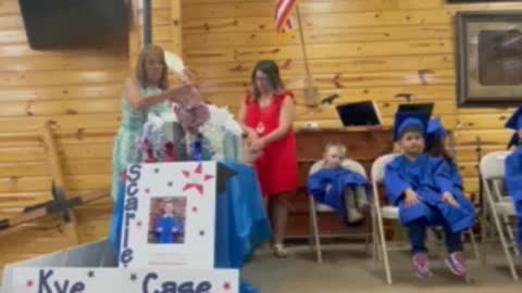 Scarlett’s preschool graduation 2021