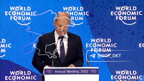 🇩🇪😴 SCHOLZ-PROGNOSE IN DAVOS: PUTIN WIRD VERLIEREN