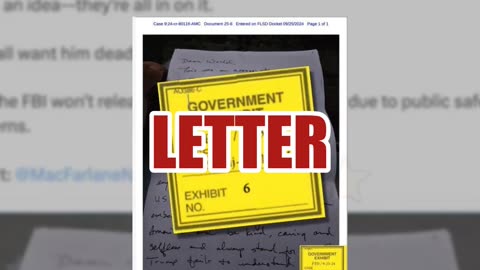 Fact Check: DOJ Release Of Trump Bounty Letter NOT Meant To Encourage Attacks -- Custody Evidence