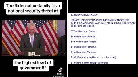 Is the Biden Family a "National Security Threat?" .......