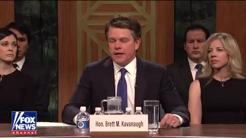 Matt Damon plays Brett Kavanaugh in SNL premier