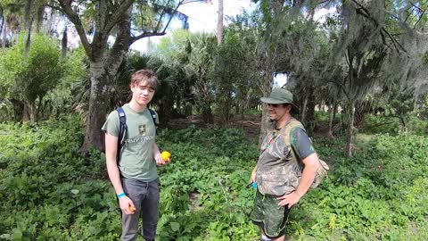 Perfect Day at an Ancient Florida Shell Mound with Fossils