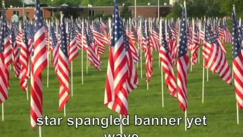 Star Spangled Banner with Lyrics_ Vocals_ and Beautiful Photos