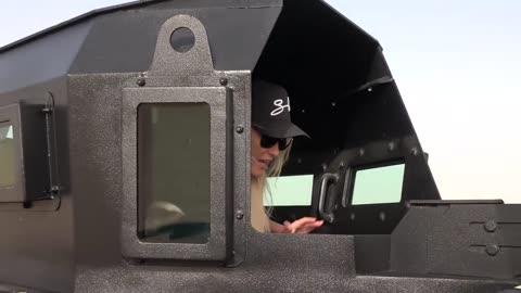 Off-Roading in a Custom SWAT Police Vehicle