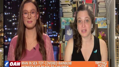 Tipping Point - Libby Emmons on UK Library Hiring Rainbow Dildo Butt Monkey for Children's Event