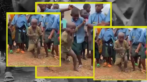 This kid's dance style has become viral on social media