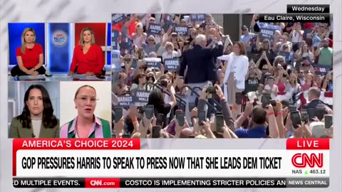 CNN Panel Warns Longer Harris, Walz Duck Interviews, 'The More Scared They Look'