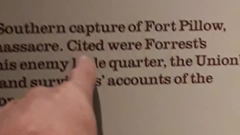 The massacre at Fort Pillow April 12th, 1864 Tennessee