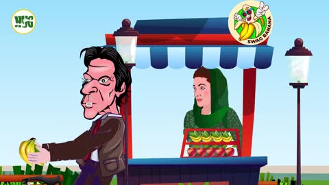 Imran khan vs Nawaz sharif nawaz sharif Banana thief funny video funny animated video