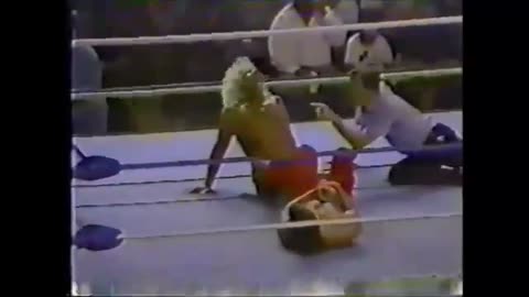 NWA House Show, Landover, MD - Ricky Steamboat vs Ric Flair (FanCam) - Mar 18 1989