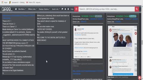Episode 9 The Latest Q post 4881-4889 Red October Qanon Pandora's "political elite" box opened