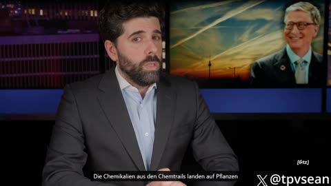 Pilot sagt aus, dass Bill Gates über Chemtrails "Air Vax"-mRNA auf die Menschheit sprüht eng