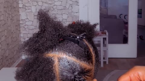 Easy back to school hairstyle for black girls. Kids hairstyle 🤩