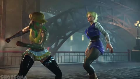 SF6 Cammy as Android 18