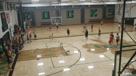 Dublin Coffman Basketball Camp 2021 8th Graders