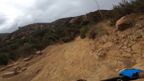 Mountain Biking Cheseboro Canyon Trail