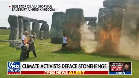 Climate activists arrested for defacing Stonehenge Fox News