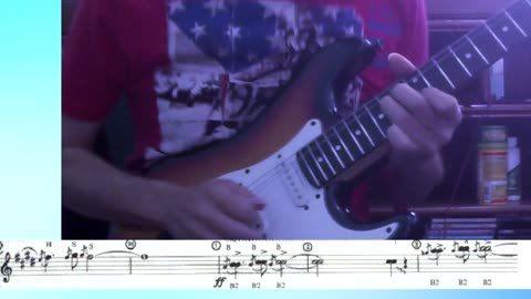 Liberty (Cover Steve Vai) (sheet music)