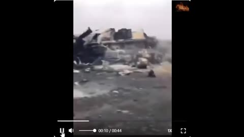 Convoy of Russian Engineers Attacked and Destroyed