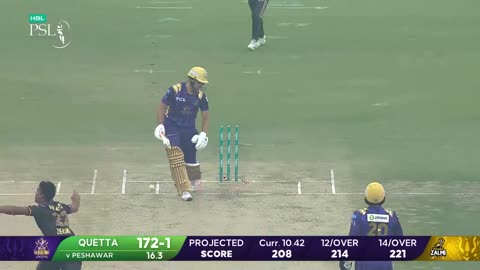 Quetta gladiator vs Peshawar zalmi cricket Highlights