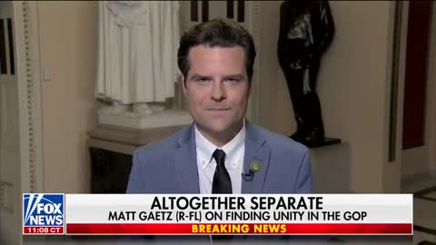 Matt Gaetz on 🔥 !