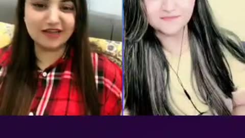 Sweet HOT girls shars open short live Pakistani shazadi pat 1