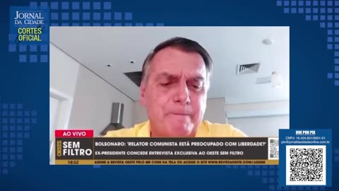 Bolsonaro da uma 'aula de liberdade' e mostra o ‘caminho’ para derrubar a malfadada PL da Censura