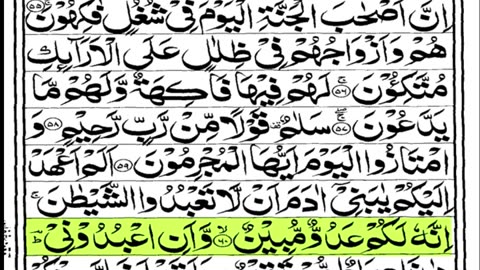 Surah Yasin (Yaseen) _ Heart Melting _ Sheikh Mishary Al Afasy _ Highlighted Arabic Text _سورۃ یس