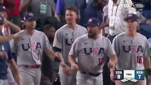 USA VS VENEZUELA WORLD BASEBALL CLASSIC -QUARTERFINAL