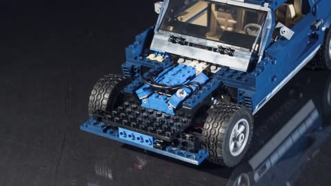 Lego Ford Mustang Time-lapse Build