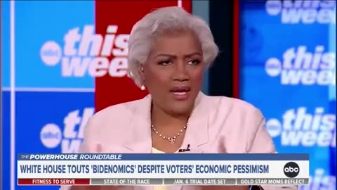 Looks like Donna Brazile is afraid of President Trump.