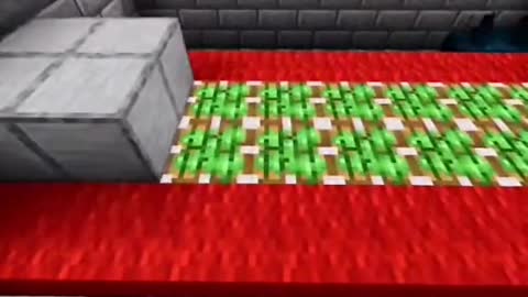 How to make a simple Lava bridge in Minecraft 😳 ||