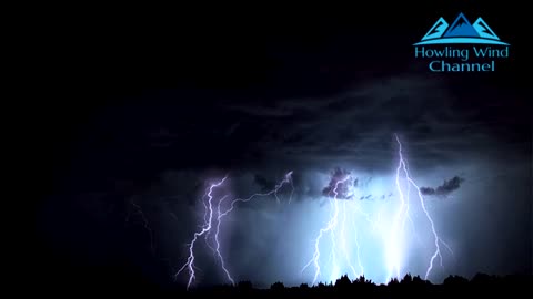 Fall Asleep to Nature's Symphony: 4 Hours of Real Thunderstorm Sounds for Serene Slumber!