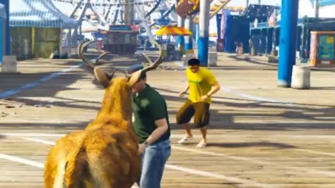 6 Ragdolls funny moments GTA v online ering