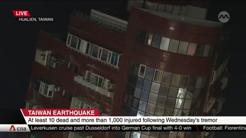 Taiwan earthquake: About 600 people stranded at hotel in Taroko National Park