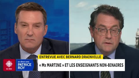 ▶ EXTRAIT-RQ + LIENS parus (6 sept 23) : MX MARTINE - Les enseignants non binaires