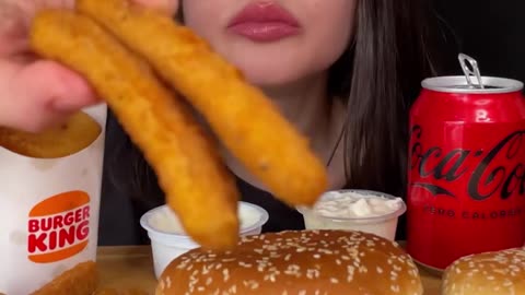 ASMR burger king 👑