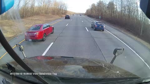 Brake Check Lane Change Fail