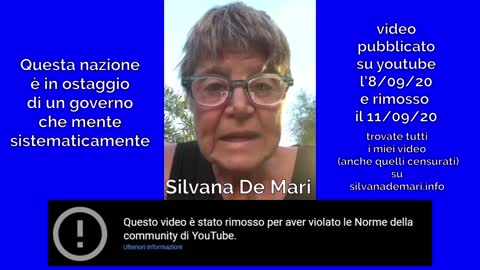 Silvana De Mari - Questa nazione è in ostaggio di un governo che mente sistematicamente