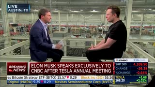 Reporter "Elon, you tweeted this thing about George Soros..."