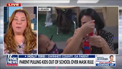 Georgia mother pulls child from school over mask mandate- We're not compromising anymore