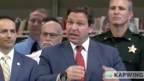 Gov. Ron DeSantis states "They lied to us about the mRNA shots" and masks.