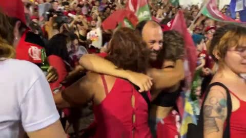 Lula supporters celebrate election victory in Rio de Janeiro | AFP