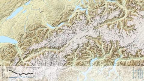 Glaciers in the Alps from the last ice age to 2100 Guillaume Jouvet