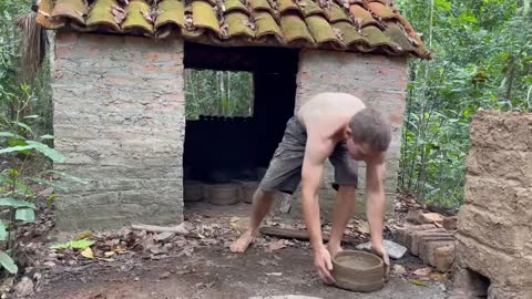 Primitive Technology: Purifying Clay By Sedimentation and Making Pots