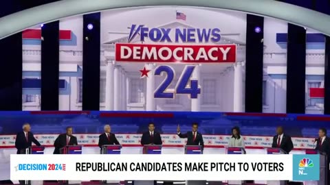 GOP presidential hopefuls spar in first 2024 debate