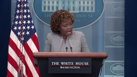 Karine Jean-Pierre holds White House briefing - Monday November 7, 2022