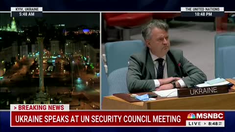 Ukrainian ambassador to the U.N.: Putin has "declared war" on Ukraine