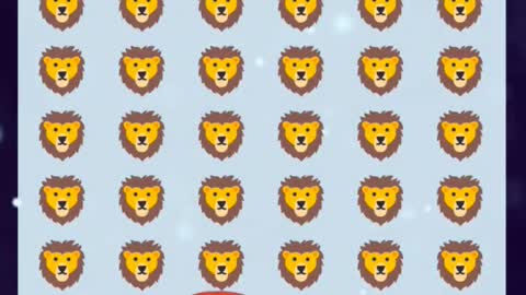 Find Difference 🦁 _ Spot The Odd Emoji 😂 #emoji #game #gaming